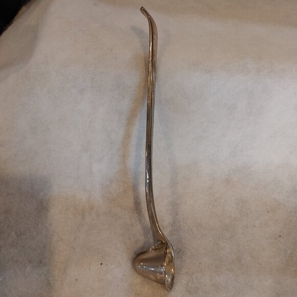 Vintage Silver Plated 10" Candle Snuffer - Picture 1 of 5